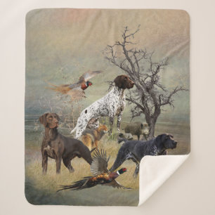 German Shorthaired Pointers (GSP)     Sherpa Blanket