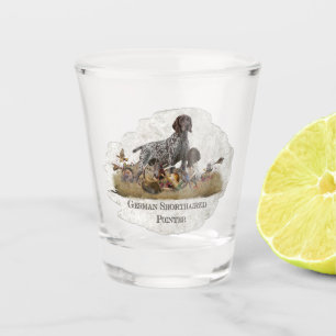 German Shorthaired Pointers (GSP)    Shot Glass