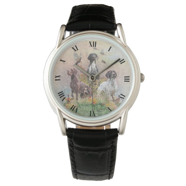 German Shorthaired Pointers (GSP) Watch (Front)