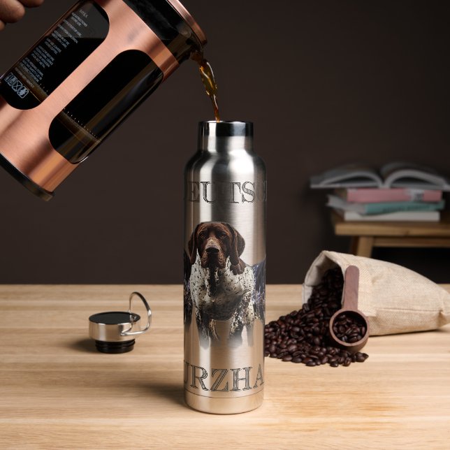 German Shorthaired Pointers (GSP)     Water Bottle (Coffee)