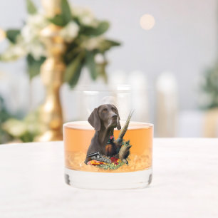 German Shorthaired Pointers (GSP) Whiskey Glass