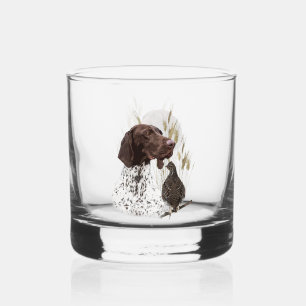 German Shorthaired Pointers (GSP) Whiskey Glass