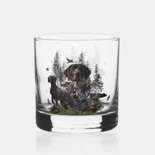 German Shorthaired Pointers (GSP) Whiskey Glass