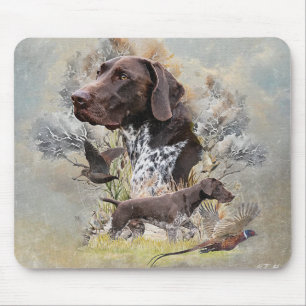 German Shorthaired Pointers  Mouse Mat