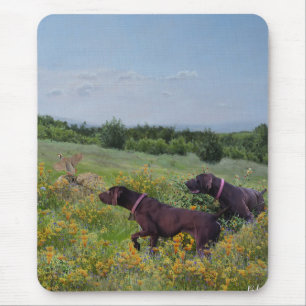 German Shorthaired Pointers Mouse Mat