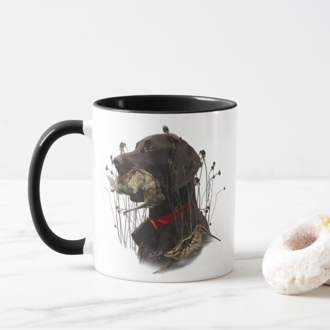 German Shorthaired Pointers Mug (With Donut)
