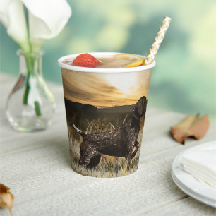 German Shorthaired Pointers Paper Cups