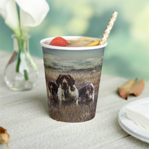 German Shorthaired Pointers  Paper Cups