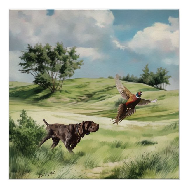 German Shorthaired Pointers  Poster (Front)