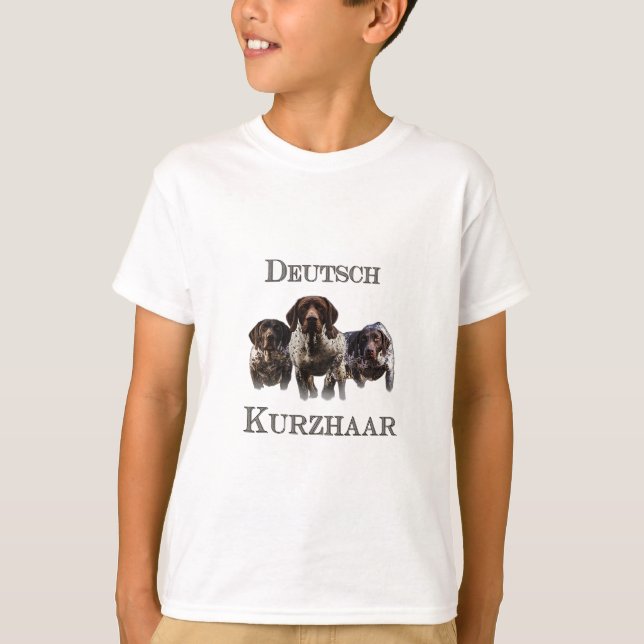 German Shorthaired Pointers  T-Shirt (Front)