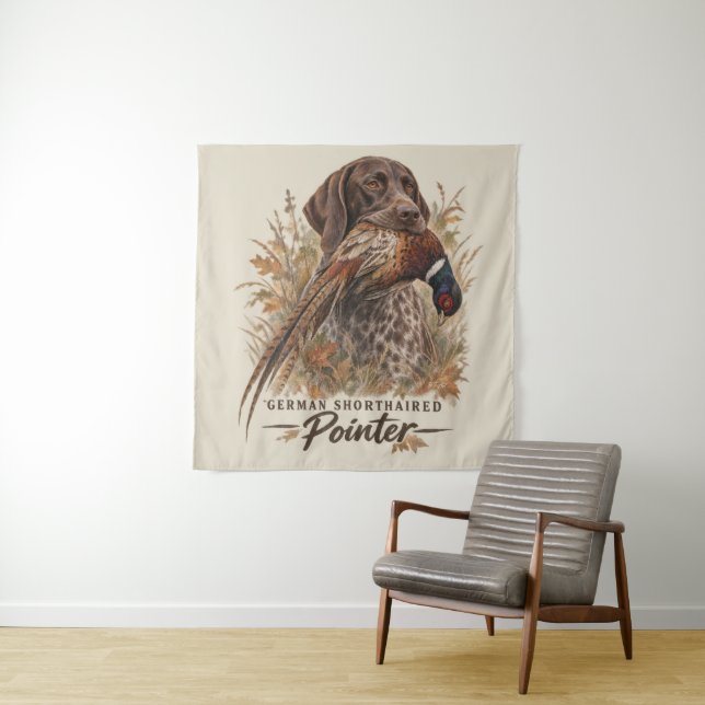 German Shorthaired Pointers  Tapestry (In Situ)