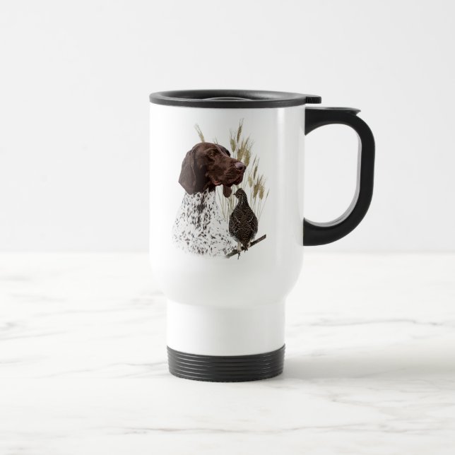 German Shorthaired Pointers ( Travel Mug (Right)