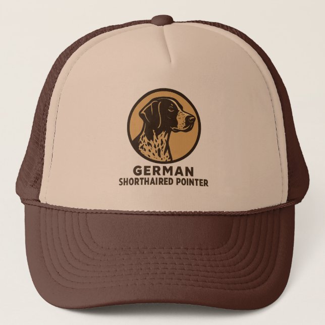 German Shorthaired Pointers  Trucker Hat (Front)
