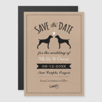 German Shorthaired Pointers Wedding Save the Date