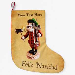 German "Smoker Man" Incense Burner Small Christmas Stocking