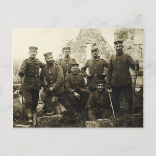 German Soldiers Postcard
