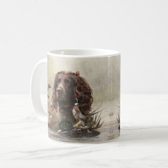 German Spaniel, Wachtelhund     Coffee Mug (Front Left)