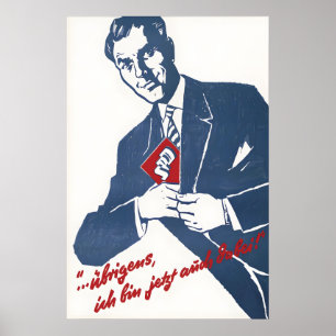 German SPD Election Poster 1958 By the way, I also