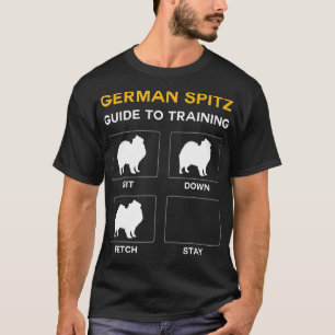 German Spitz Guide To Training Dog Obedience Dog T-Shirt