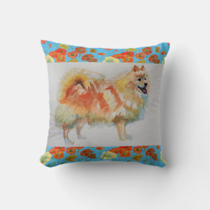 German Spitz Pomeranian dog Decor Cushion