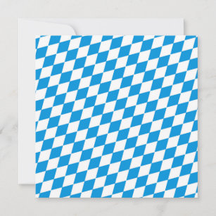 German State Of Bavaria - Flag Colours Pattern