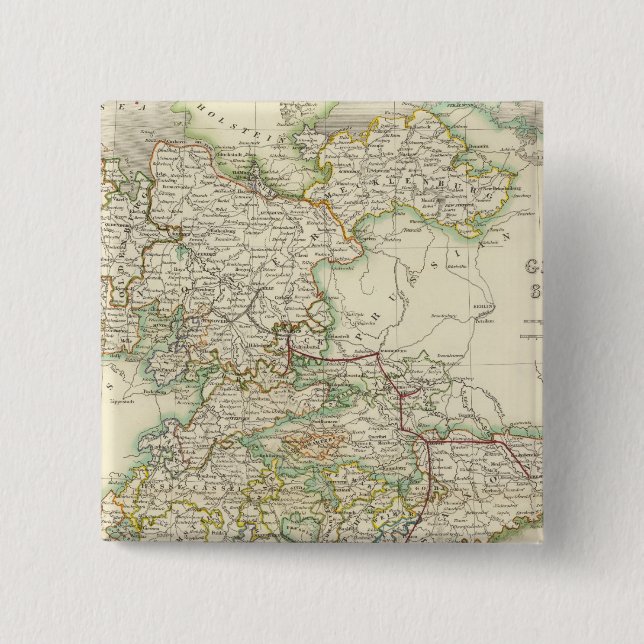 German States 15 Cm Square Badge (Front)