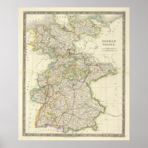 German States Poster