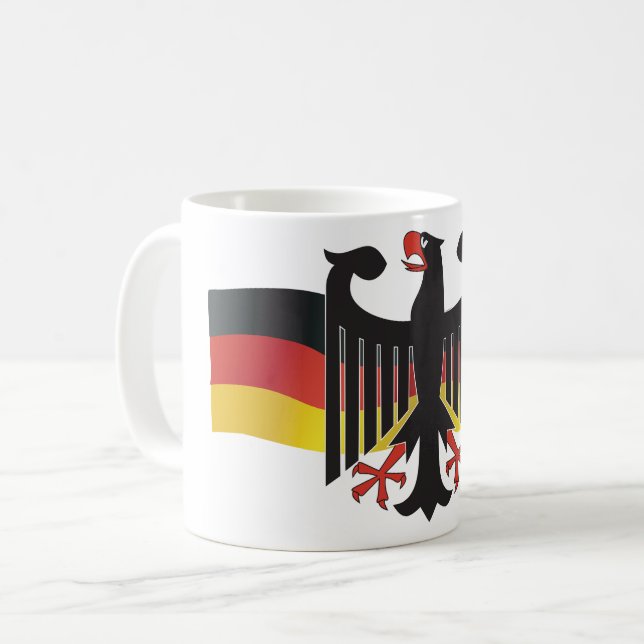 German Symbol Coffee Mug (Front Left)