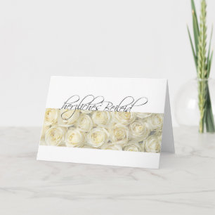 German Sympathy card, Herzliches beileid Card