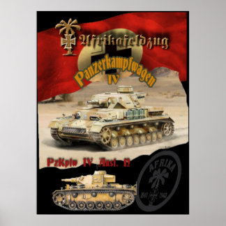 German tanks poster