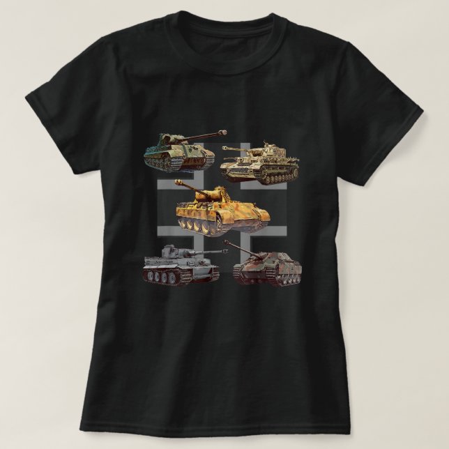 German Tanks WW2 V Panther Jagdpanther Tiger 1 Tig (Design Front)