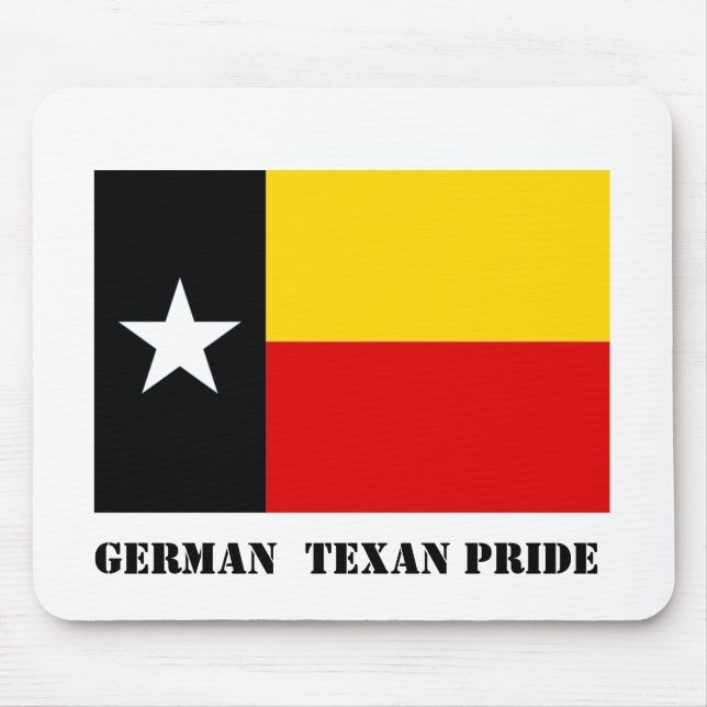 German Texan Pride Mousepad (Front)