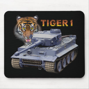 German Tiger 1 Tank Mouse Mat