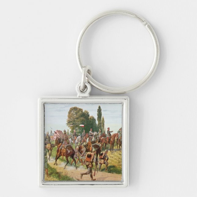 German Uniforms Key Ring (Front)