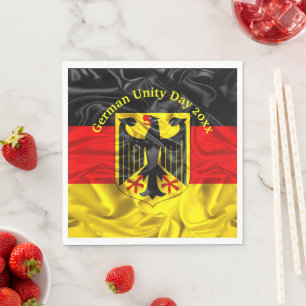 German Unity Day, Germany National Day  Napkin