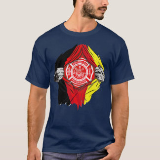 German Volunteer Fire Brigade Firefighter Shirt 