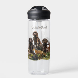 German Wachtelhund Water Bottle