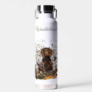 German Wachtelhund Water Bottle
