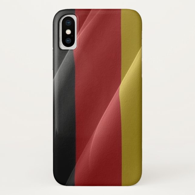 German waving flag - Case-Mate iPhone case (Back)