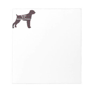 German WireHair Pointer BFF Notepad