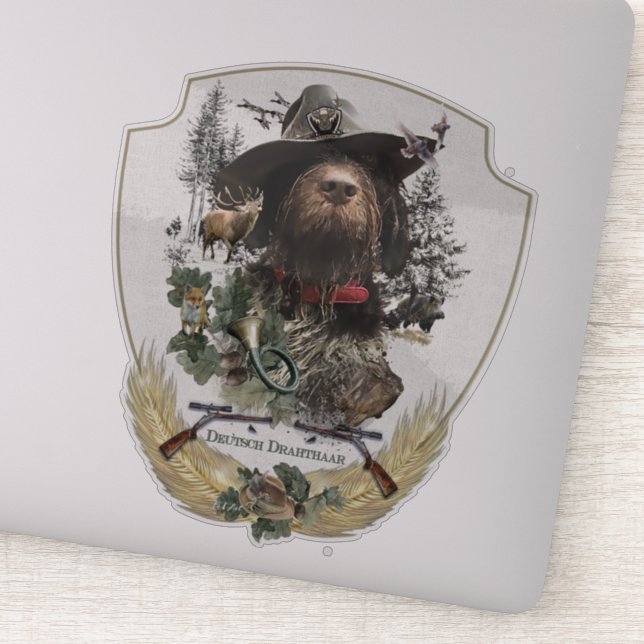 German Wirehaired Pointer      (Detail)