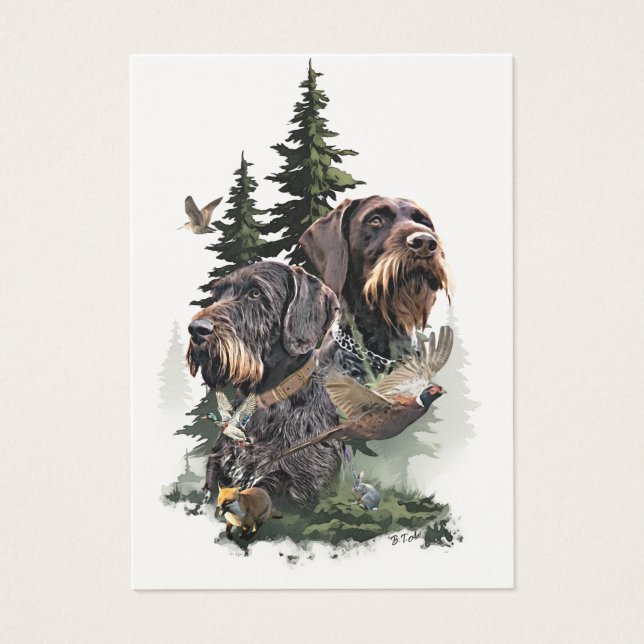 German Wirehaired Pointer (Front)
