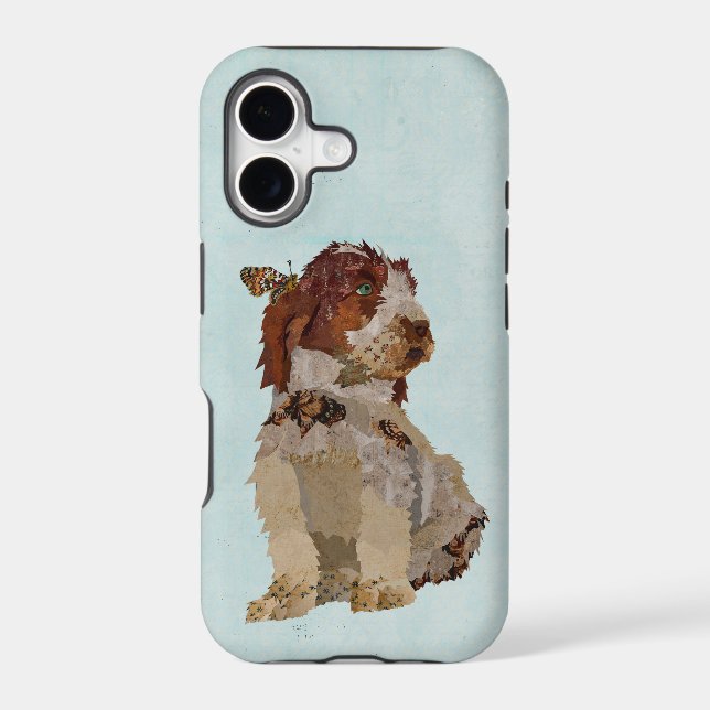 GERMAN WIREHAIRED POINTER & BUTTERFLY (Back)