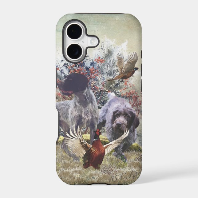 German Wirehaired Pointer  Case-Mate iPhone Case (Back)