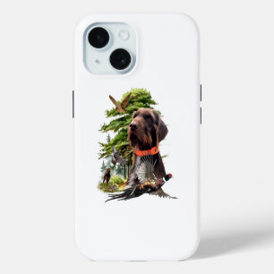 German Wirehaired Pointer iPhone 15 Case