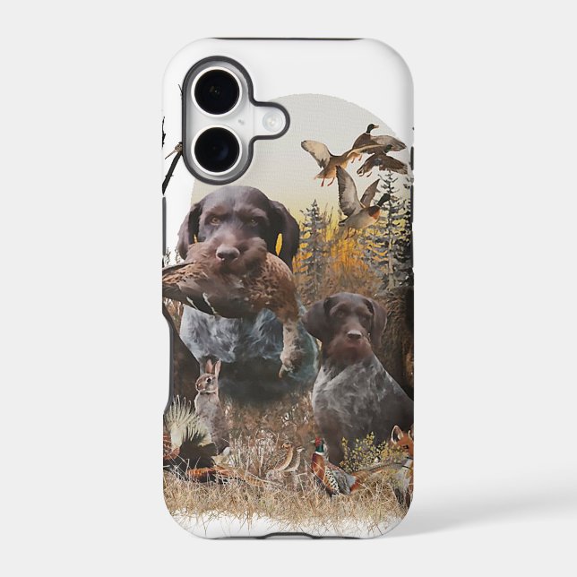 German Wirehaired Pointer  Case-Mate iPhone Case (Back)