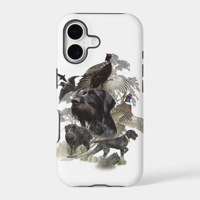 German Wirehaired Pointer  Case-Mate iPhone Case (Back)