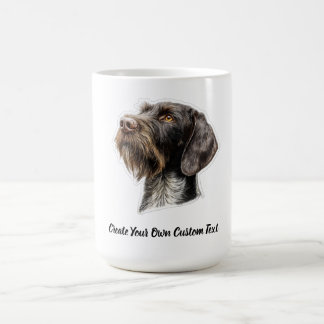 German Wirehaired Pointer Create Your Own Text Coffee Mug