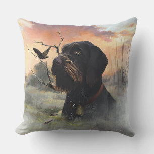 German Wirehaired Pointer Cushion
