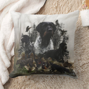 German Wirehaired Pointer Cushion